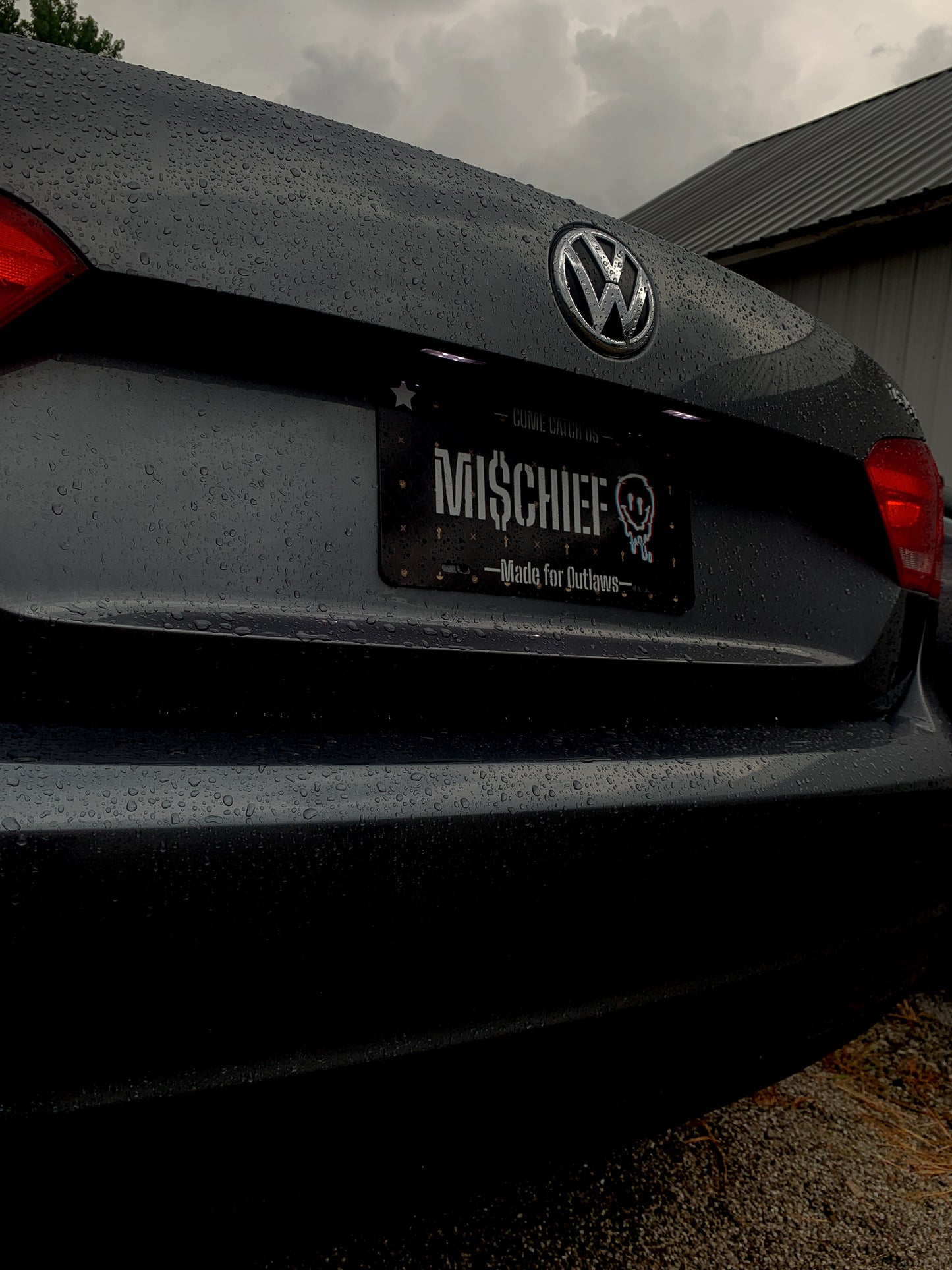 Official Mi$chief Brand License Plate