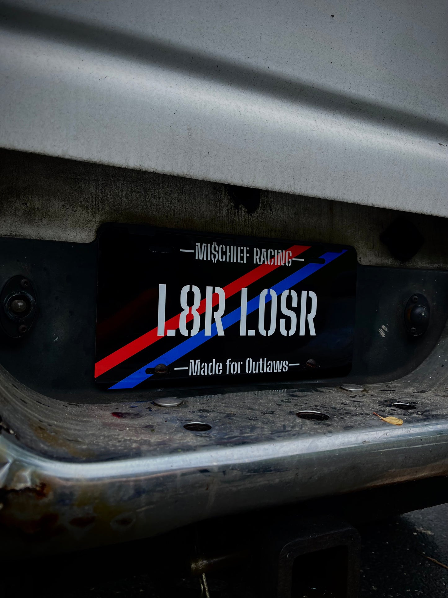 Official L8R L0SR License Plate