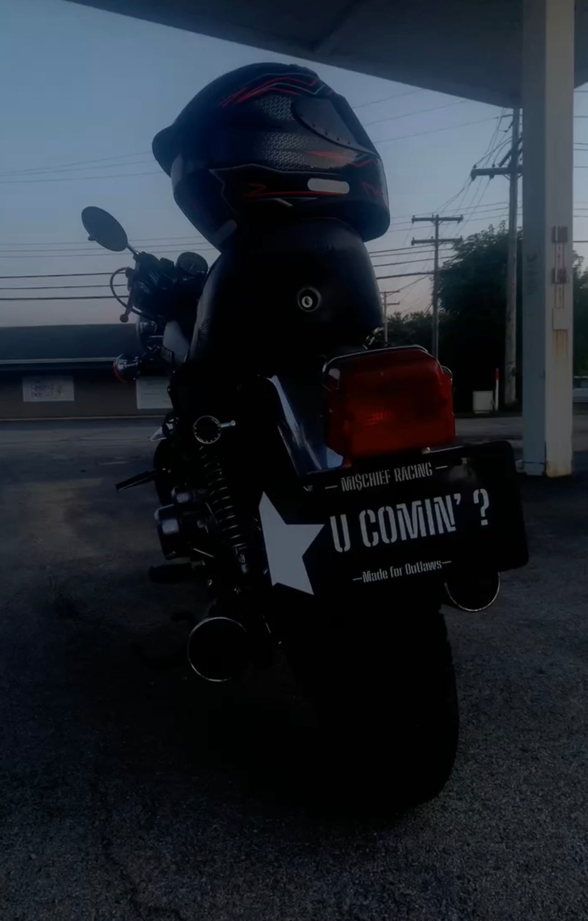 Official U Comin’? License Plate