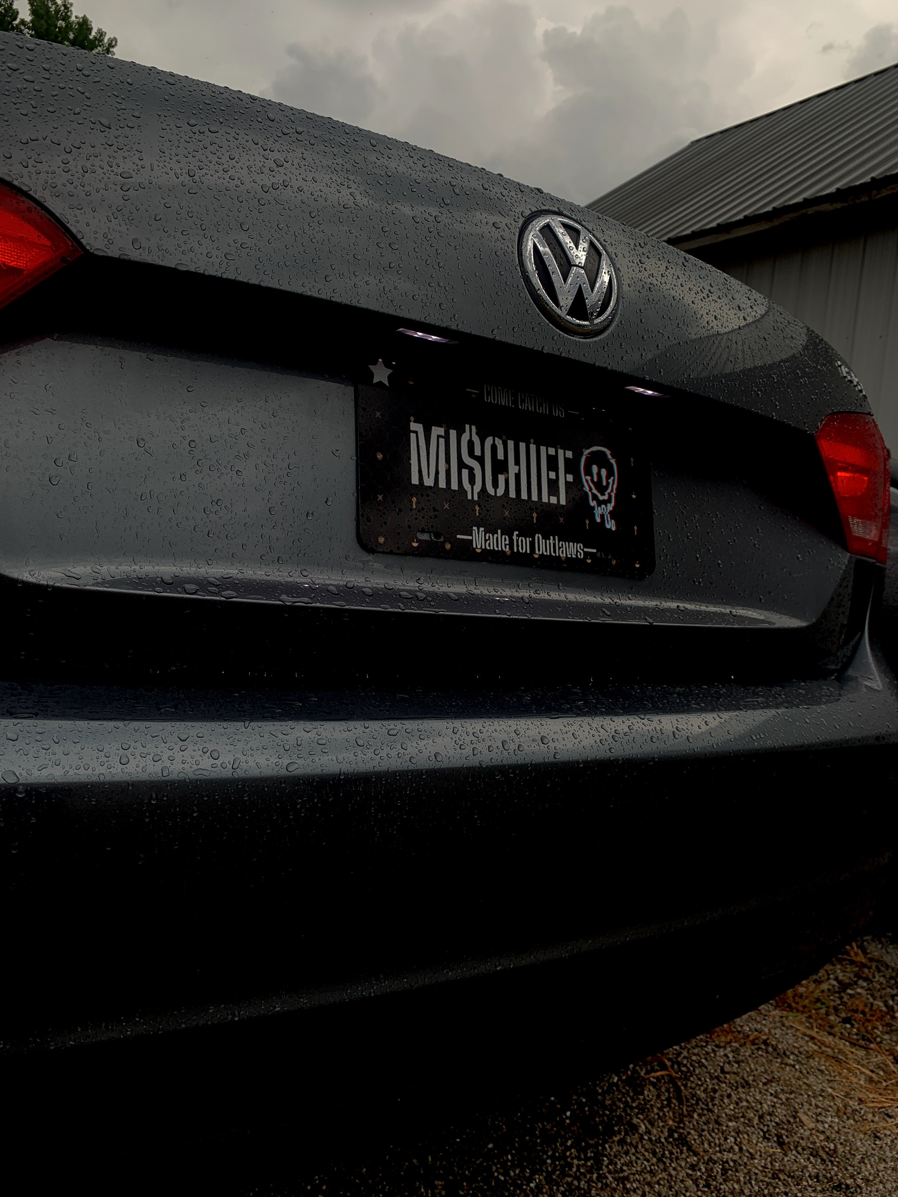Official Mi$chief Brand License Plate