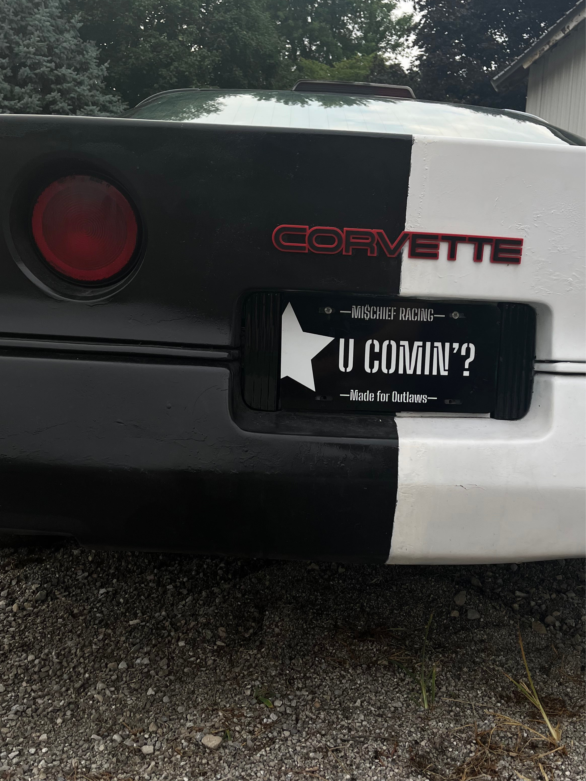 Official U Comin’? License Plate