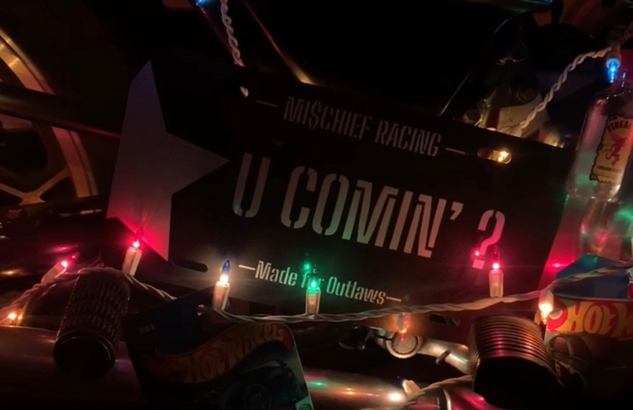 Official U Comin’? License Plate